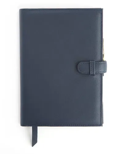 Royce New York Executive Journal In Navy Blue