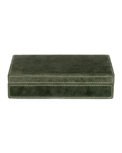 Pigeon & Poodle Keokee Card Box Set In Deep Green