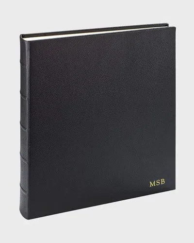 Graphic Image Large Bound Photo Album In Black