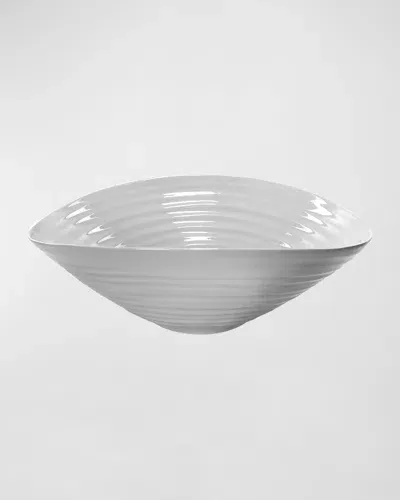 Portmeirion Sophie Conran Large Salad Bowl In Grey