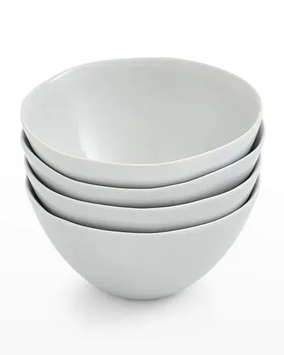 Portmeirion Sophie Conran Arbor All Purpose Bowls, Set Of 4 In Dove Grey