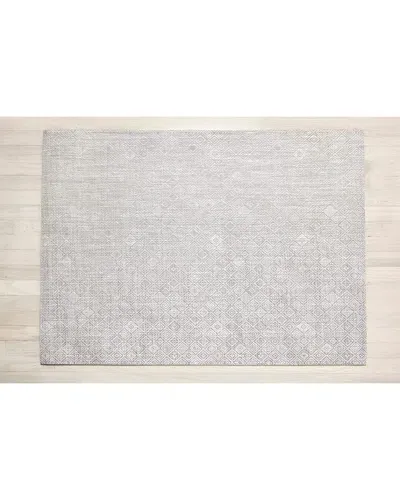 Chilewich Mosaic Floormat, 8' X 10' In Grey