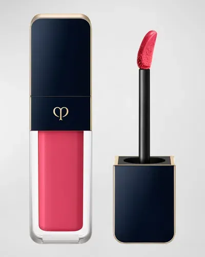 Clé De Peau Beauté Cream Rouge Shine Liquid Lipstick In Heliconia