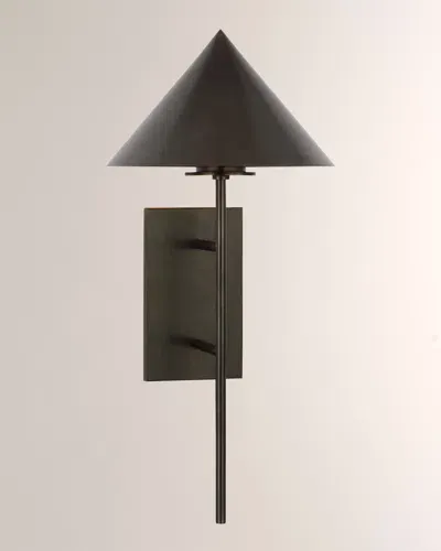 Visual Comfort Signature Orsay Medium Downlight Sconce By Paloma Contreras In Bronze