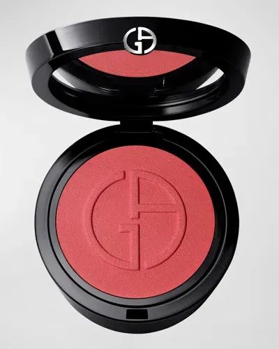 Armani Collezioni Luminous Silk Glow Blush In Mania - Deep Coral