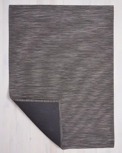 Chilewich Bamboo Floor Mat, 6' X 9' In Grey Flannel