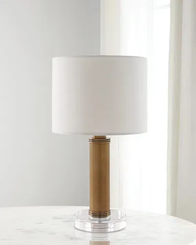 Port 68 Billy Mini Lamp In Clear/brass