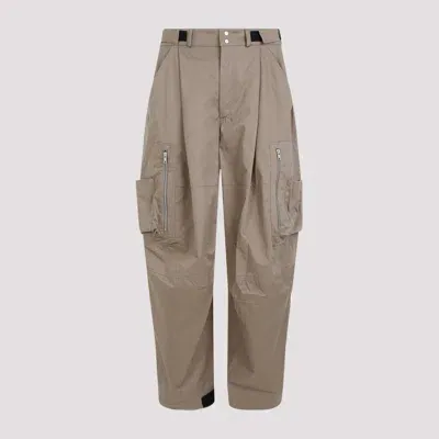 Mordecai Mud Cargo Cotton Pants In Brown