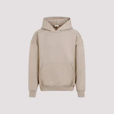 Mordecai Sand Hooded Cotton Sweatshirt In Neutrals