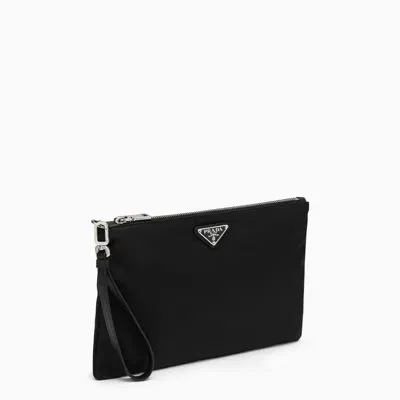 Prada Pouch Small Black Re-nylon