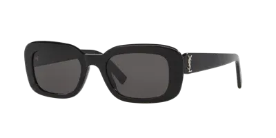 Saint Laurent Woman Sunglass Sl M130 In Black