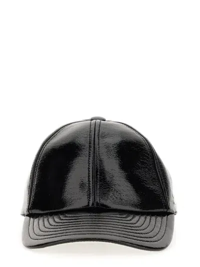 Courrèges Baseball Cap Reedition In Black