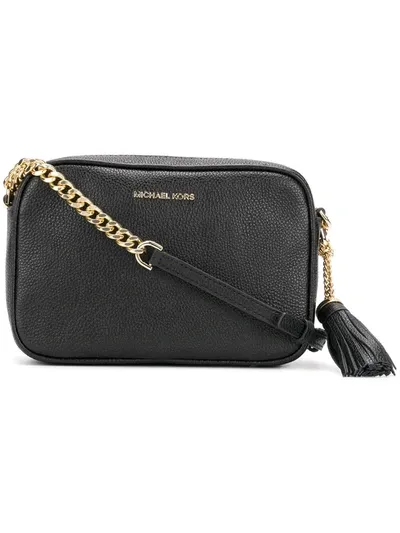 Michael Michael Kors Ginny Crossbody Bag In Black