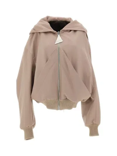 Attico The  Jackets In Beige