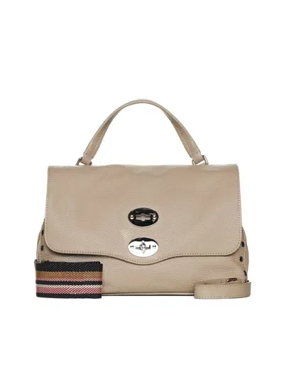 Zanellato Small Postina Daily Top Handle Bag In Beige