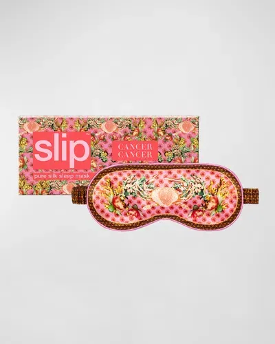 Slip Pure Silk Zodiac Sleep Mask In Cancer