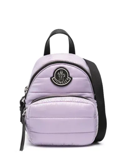 Moncler Kilia Small Crossbody Bag In Pink & Purple