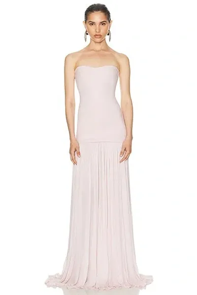 Helsa The Naomi Dress In Barely Pink