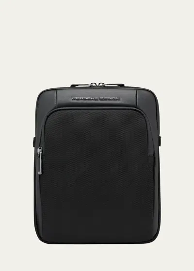 Porsche Design Roadster Shoulder Bag Xs In Black