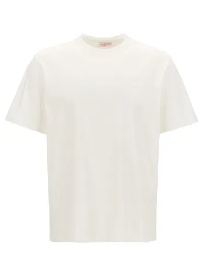 Valentino Logo Print T-shirt In White