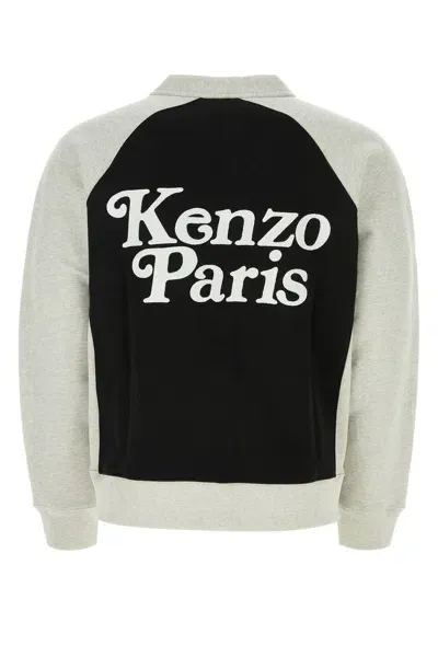 Kenzo Sweatshirt Cardigan In Multicolour