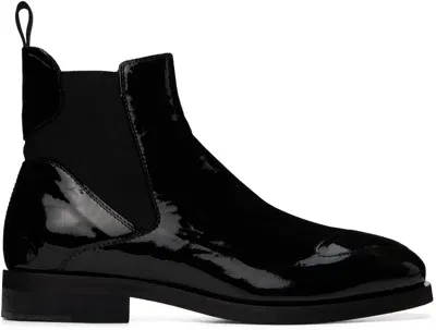 _j.l - A.l_ Black Perlin Chelsea Boots