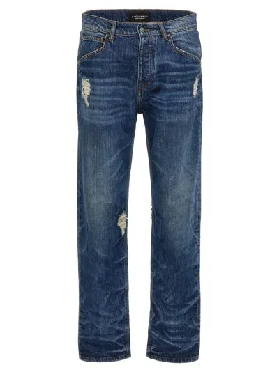 A-cold-wall* Foundry Straight-leg Jeans In Blue