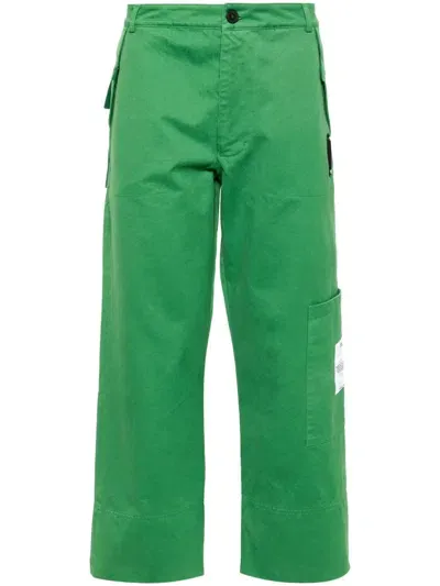 A-cold-wall* Uniform Straight Trousers In Green