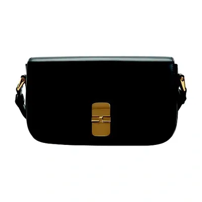 Apc Grace Baguette Bag In Black