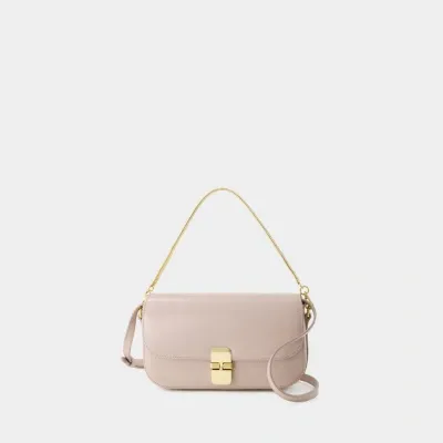 Apc Grace Chaine Pochette - A.p.c. - Leder - Moon Grey