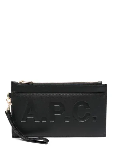 Apc A.p.c. Pochette Market Accessories In Black