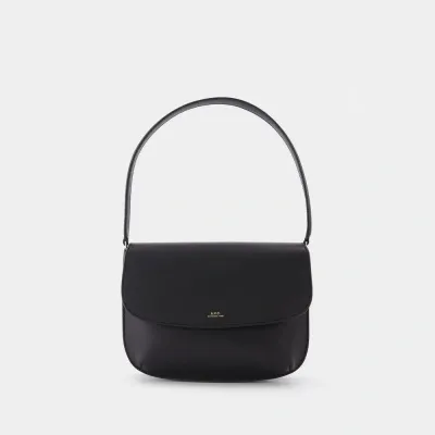 Apc Sarah Shoulder Bag - A.p.c. - Leather - Black