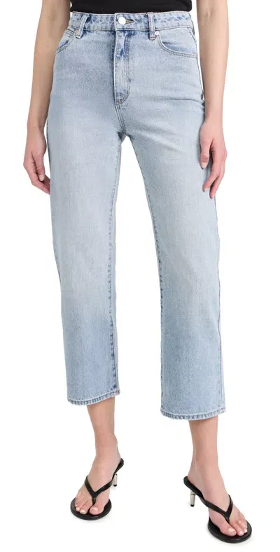 Abrand Venice Straight Jeans Light Blue