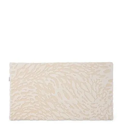 Abyss & Habidecor Egyptian Cotton-blend Flow Bath Mat In Ivory