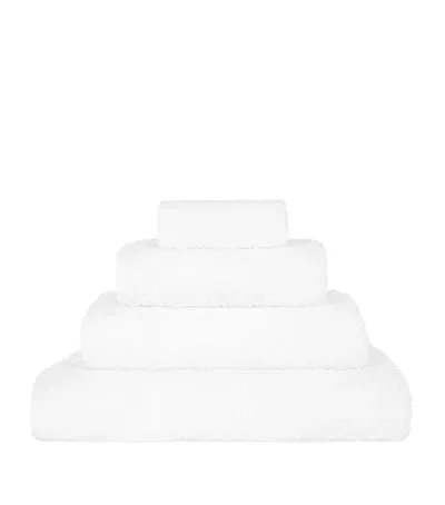 Abyss & Habidecor Super Pile Face Cloth In White