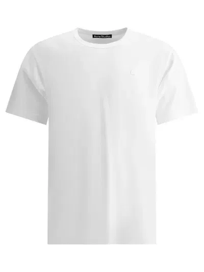 Acne Studios Face T-shirts In White