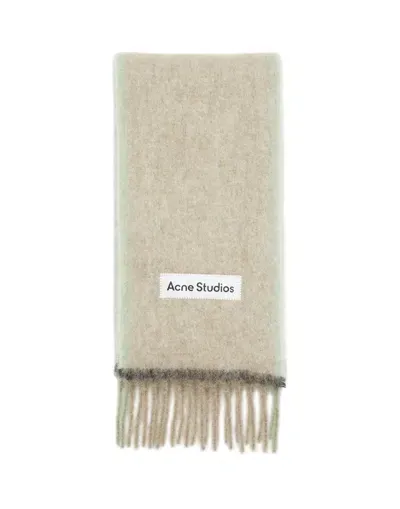 Acne Studios Scarf In Beige