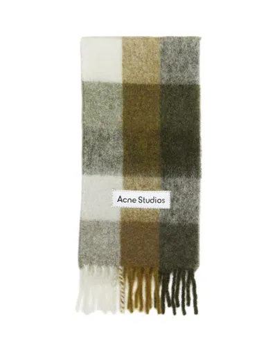 Acne Studios Scarf In Brown