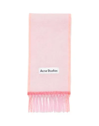 Acne Studios Scarf In Pink