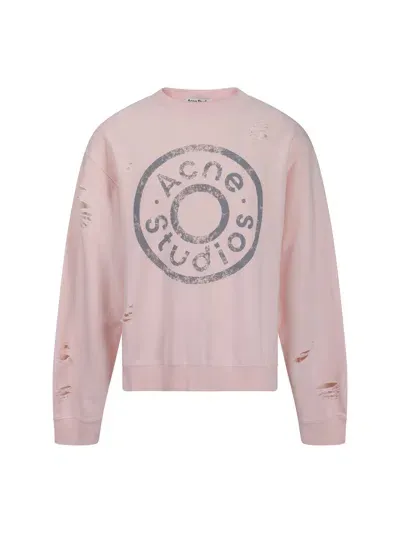 Acne Studios Sweatshirts In Pink