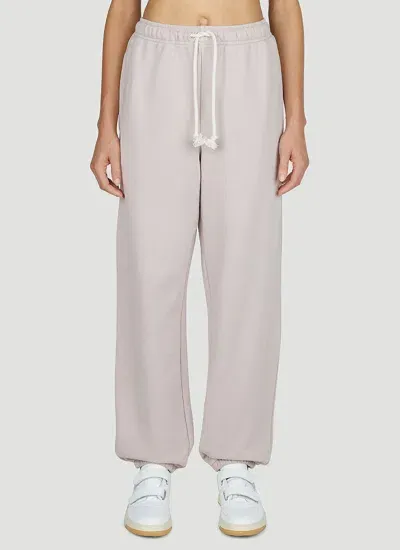 Acne Studios Face Patch Track Pants In Multicolor