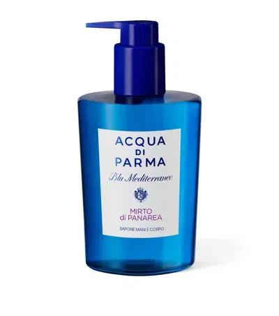 Acqua Di Parma Blu Mediterraneo Mirto Di Panarea Hand And Body Wash In White