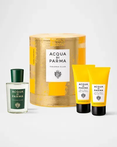 Acqua Di Parma Holiday 24 Colonia Club Gift Set In White