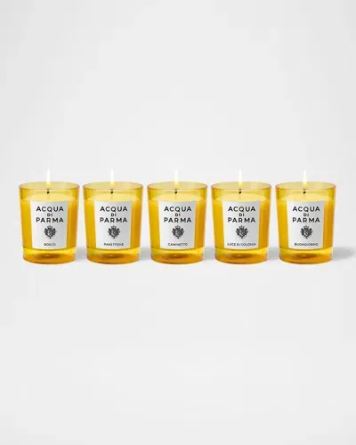 Acqua Di Parma Holiday Candle Set In Yellow