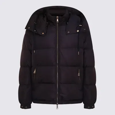 Add Dark Blue Down Jacket In Pacific Blue