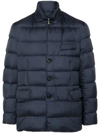 Add Detachable-panel Down Jacket In Blue