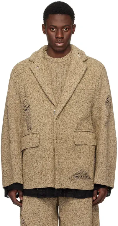 Ader Error Beige Varto Blazer