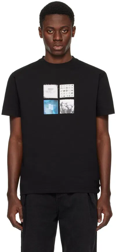 Ader Error Black Patch T-shirt