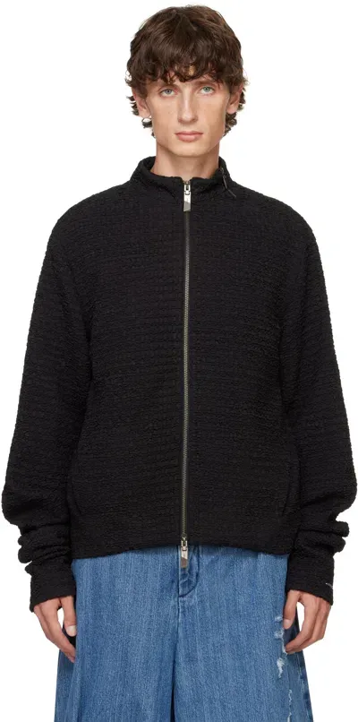 Ader Error Black Ruga Product. 14 Jacket In Noir