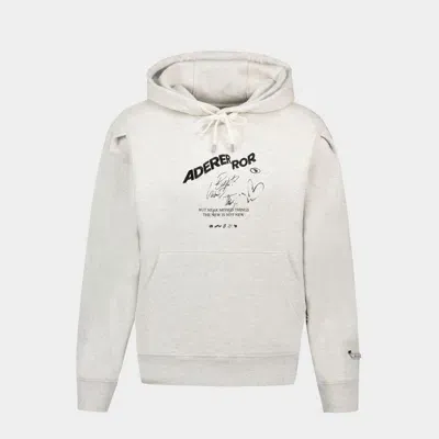 Ader Error Hoodie In White